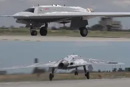 A Rare Russian Stealth Drone Crashed In Ukrainian Territory