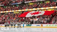 Canadian fans boo US anthem as tariffs spur 'buy local' pledge