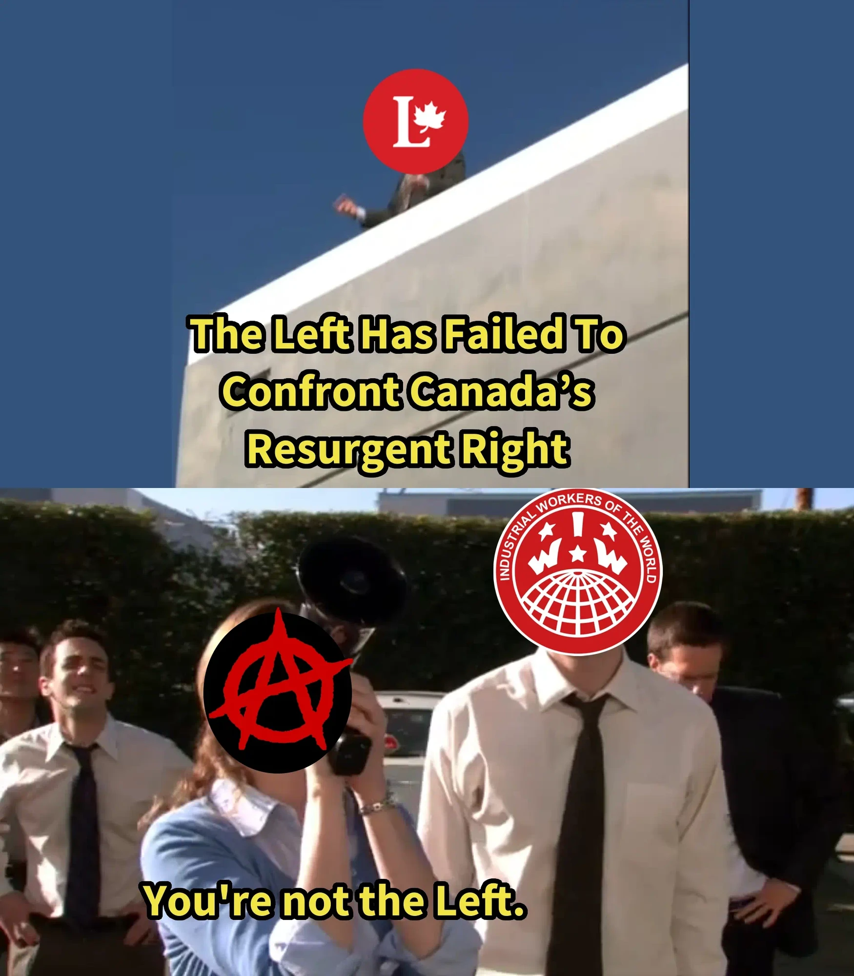 You're not the Left!