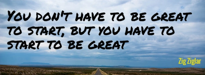 Start to be Great