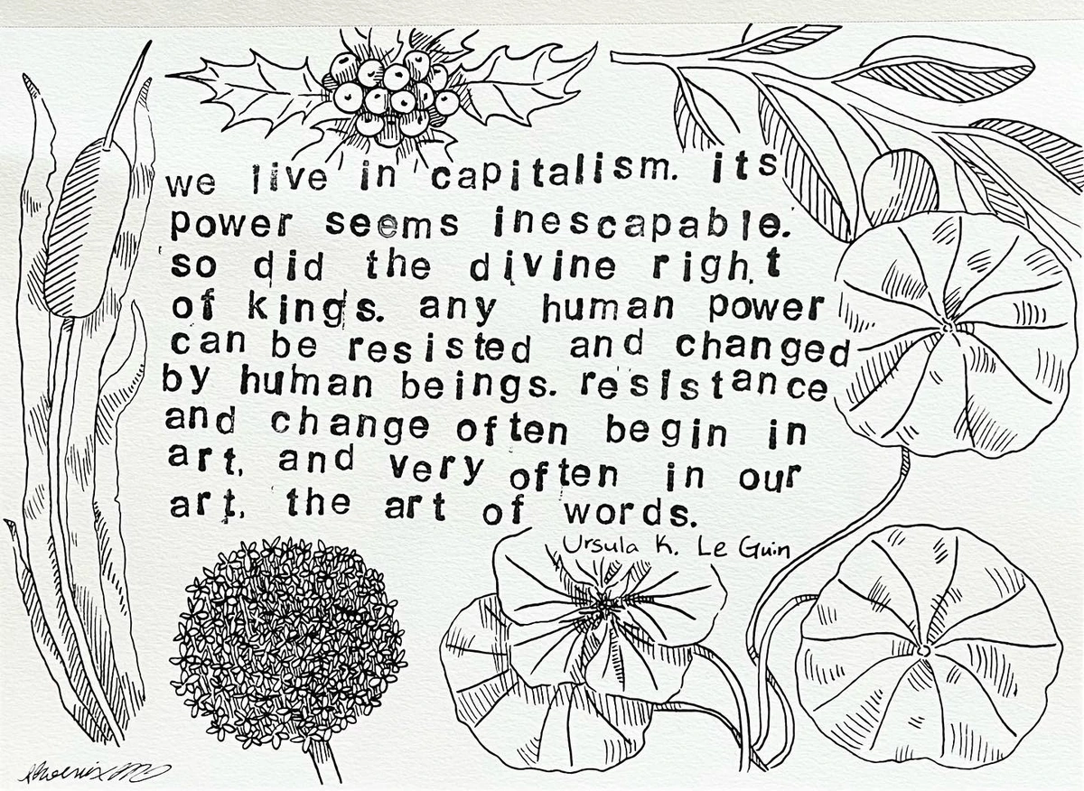 We Live In Capitalism